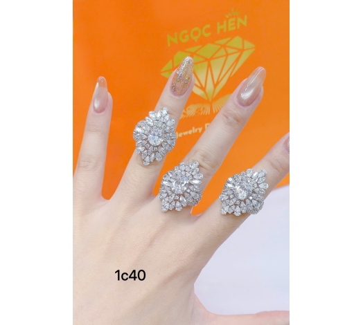 Nhẫn 610 Mẫu Trắng 52