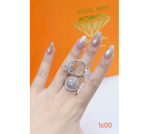 Nhẫn 610 Mẫu Trắng 70