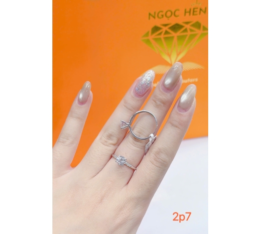 Nhẫn 610 Mẫu Trắng 78